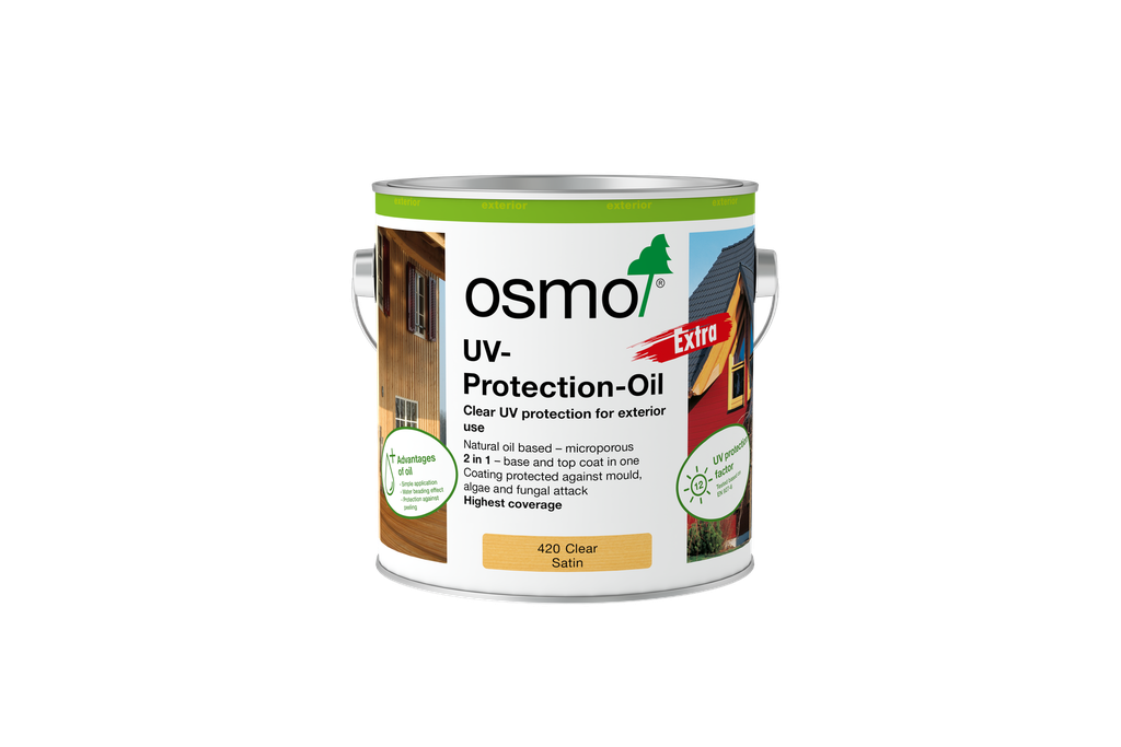 OSMO UV Protection Oil 3ltr Clear Satin