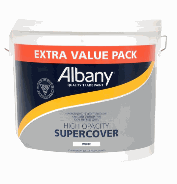 ALBANY SUPERCOVER WHITE 12L (€17.20)