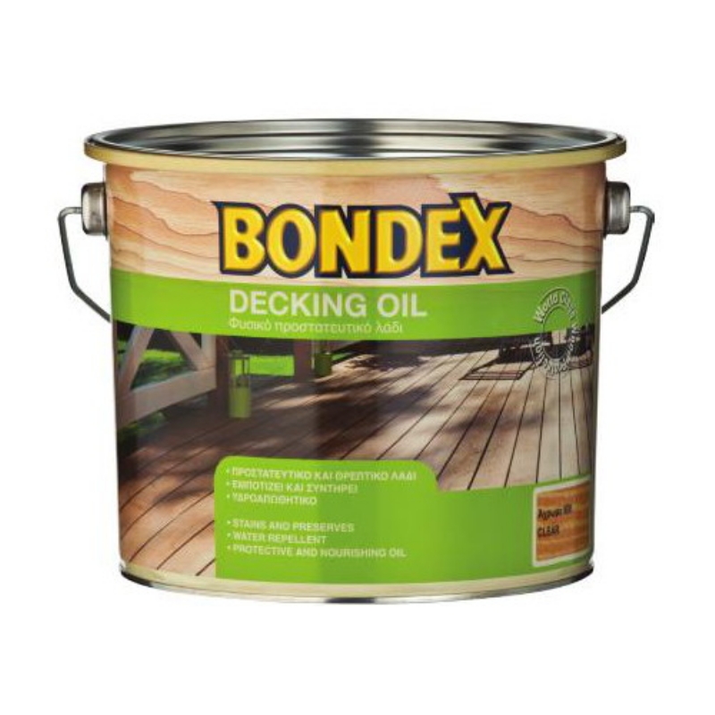 Bondex Deck Oil Clear 2.5ltr