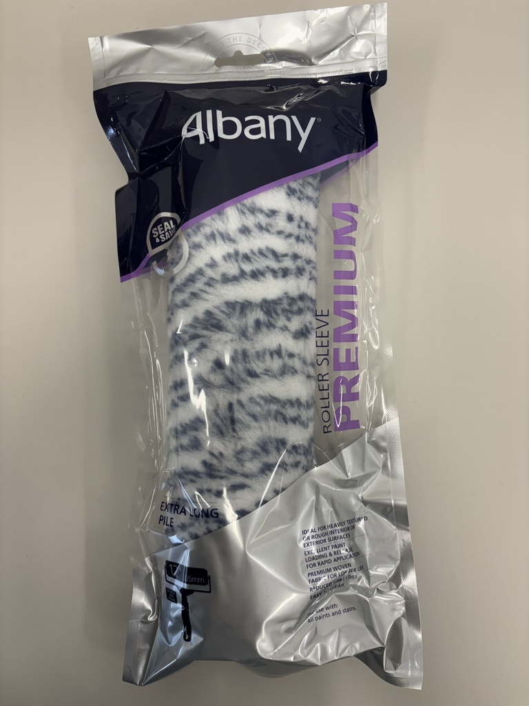 12'' ALBANY PREMIUM EXTRA LONG PILE (€3.25)