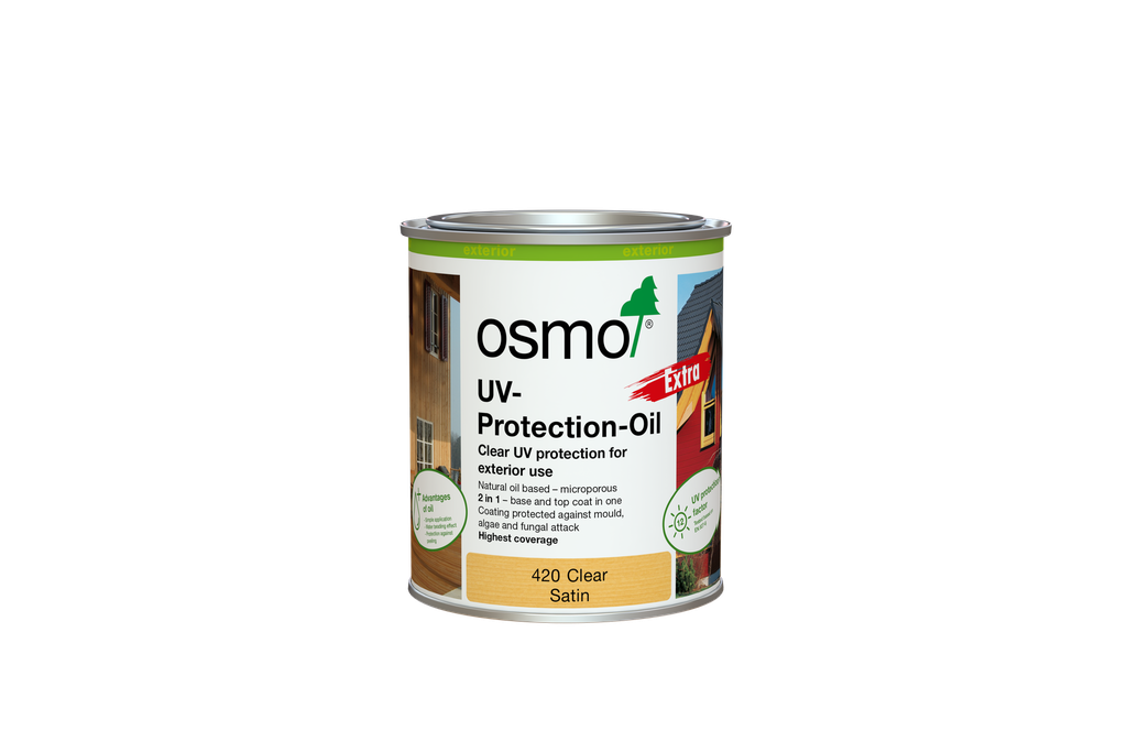 OSMO UV Protection Oil Satin Extra Clear 750ml