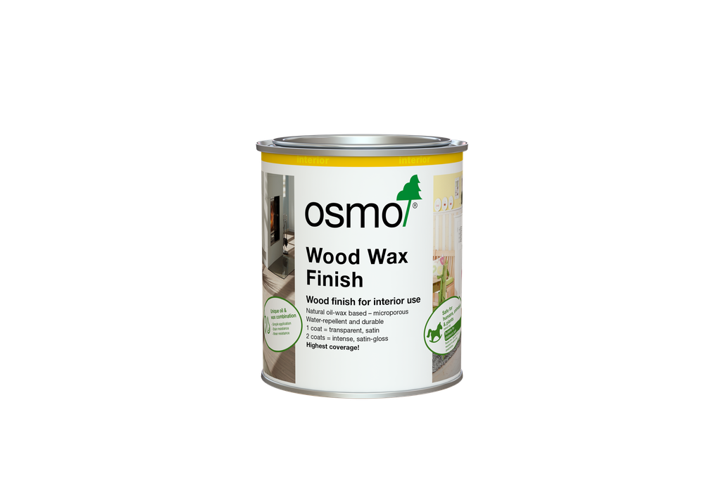 OSMO Wood Wax finish extra thin satin clear 750ml
