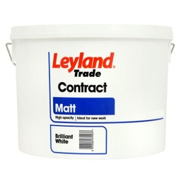 [0264565] Leyland Contract Matt White 10ltr