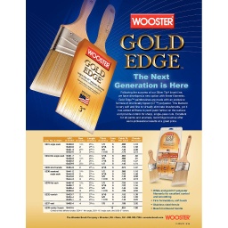 [E5232-3] Wooster Gold Edge brush 3&quot;