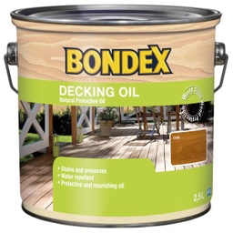 [0442164] Bondex Deck Oil Oak 2.5ltr